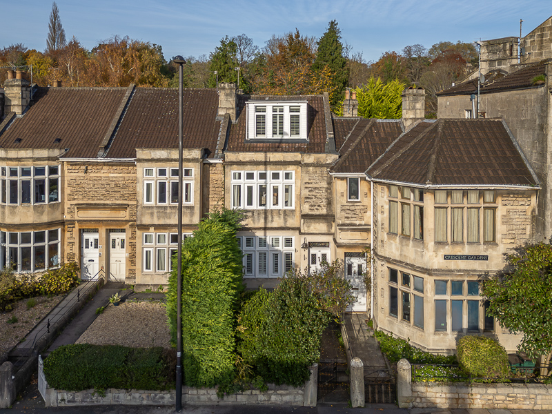 Victorian townhouse exterior